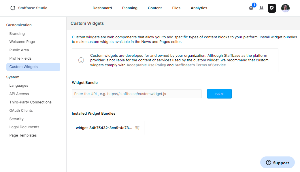 Registrierung abgeschlossen
